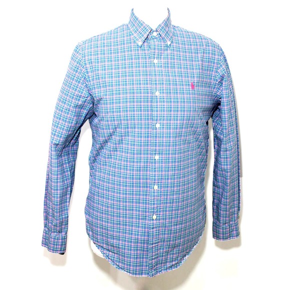 Ralph Lauren Other - 🔴 30% OFF Polo Ralph Lauren Plaid Poplin Button Down Shirt Slim Fit Size S/P